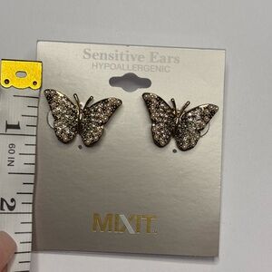 Mixit Sparkling Butterfly Studs | NEW